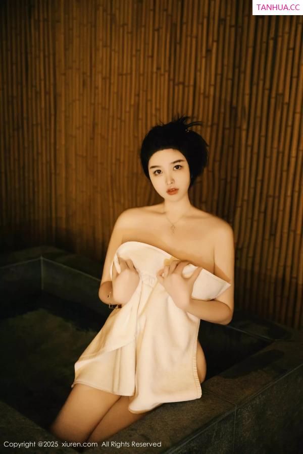   [XiuRen]高清写真图 2025.03.31 No.10091 林若凡F 白色浴巾第8张图片